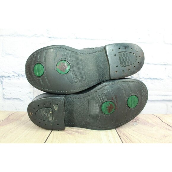 *Frye Engineer 8R Buckle Strap Moto Inspired Leather Ankle Boots Sz 10.5 Inches - Picture 10 of 10